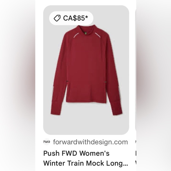 FWD sweatshirt,women M. PUSH ,Sportwear,activewear,hiking ,reflective,4 pockets, - Picture 10 of 14